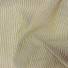 Algodón tejido a rayas RAYCO Ocre / Crudo